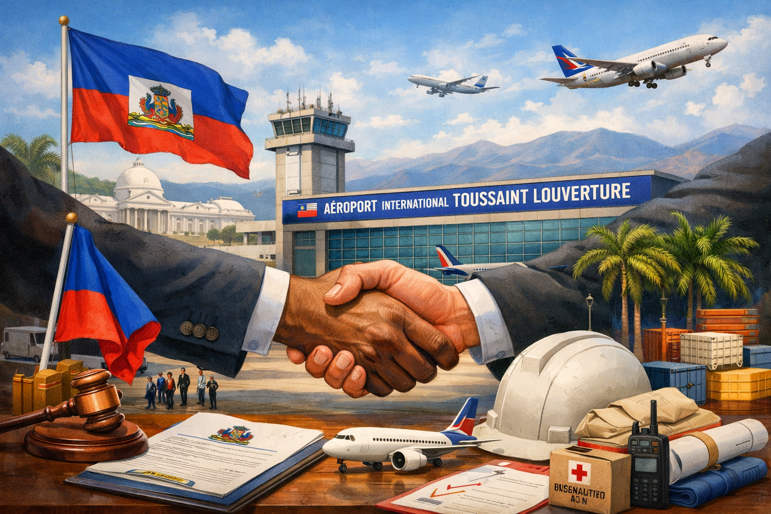 MAIN BASSE SUR HAÏTI : L’AÉROPORT COMME CHEVAL DE TROIE D&rsquo;UNE NOUVELLE COLONISATION